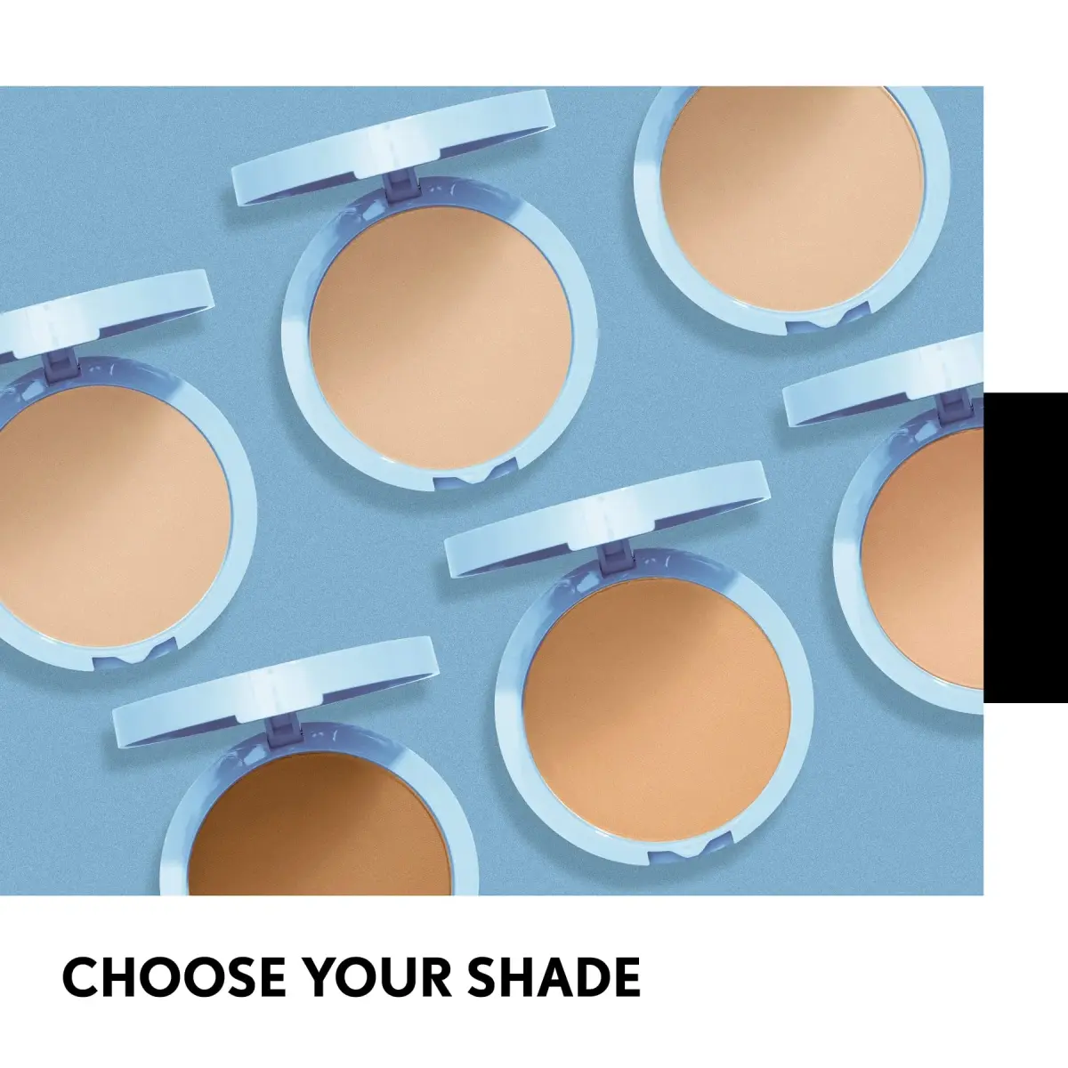 COVERGIRL Clean Matte Pressed Powder, Medium Light 535, 9.92 g (0.35 Oz) | Shine Control for Oily Skin - view 6