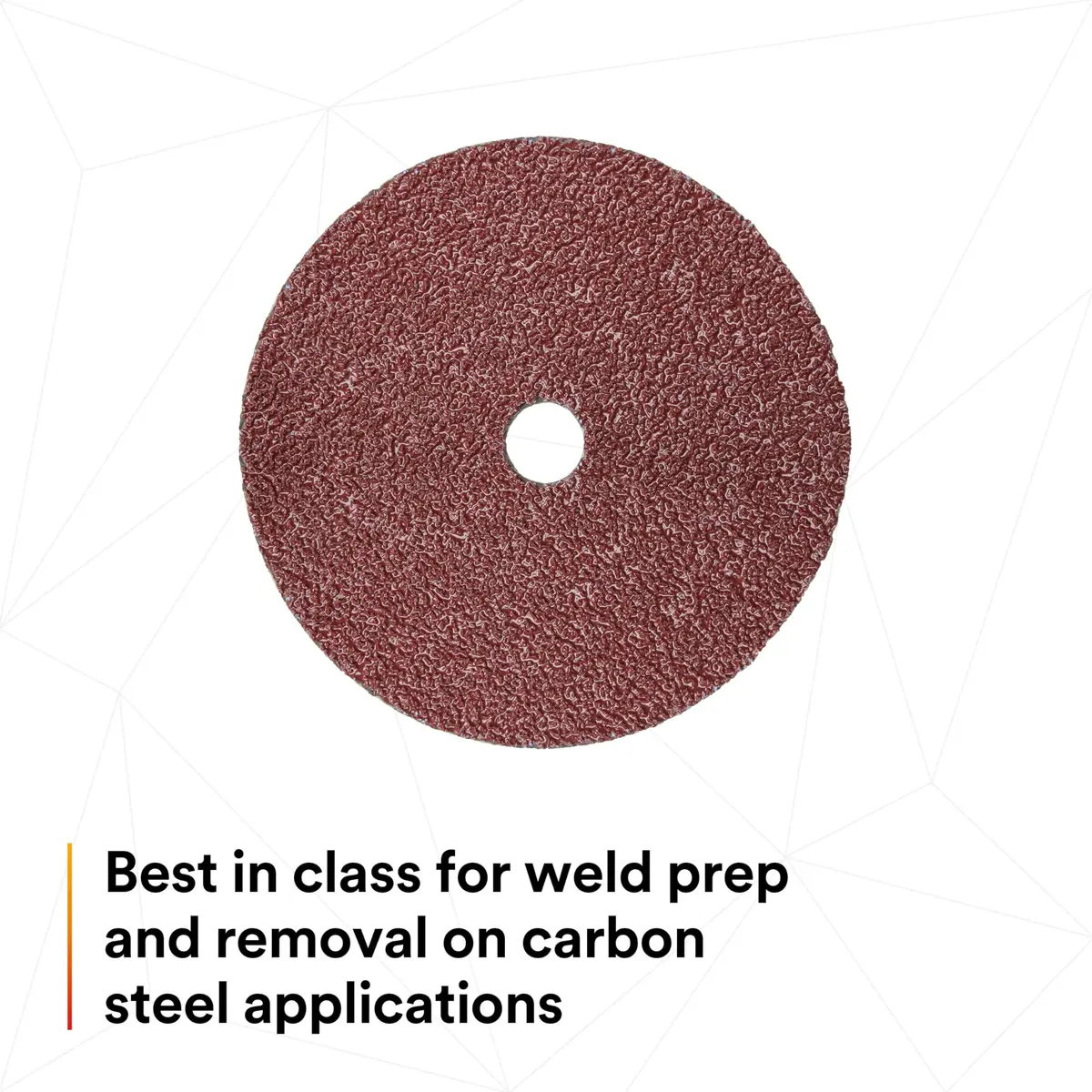 3M Cubitron II Fibre Disc 982C 7 in x 7/8 in | Heavy Grinding & Deburring with Precision-Shaped Grain - view 6