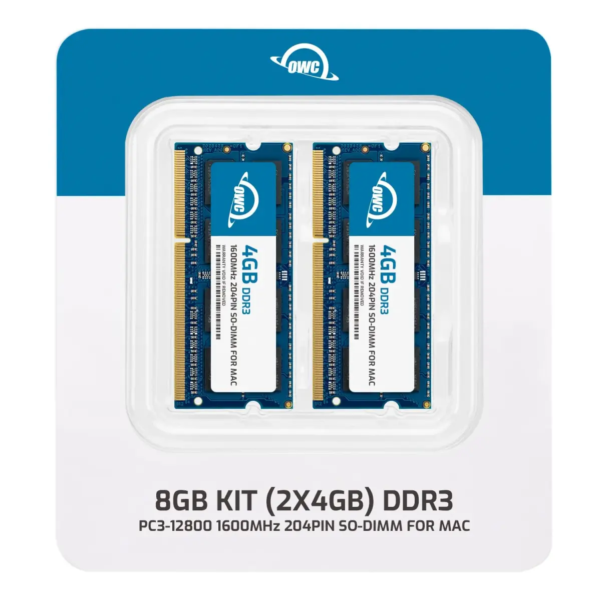 OWC 8GB (2x4GB) DDR3L PC3-12800 1600MHz SO-DIMM RAM | Upgrade for Select 2011-2015 Macs & PCs - view 2