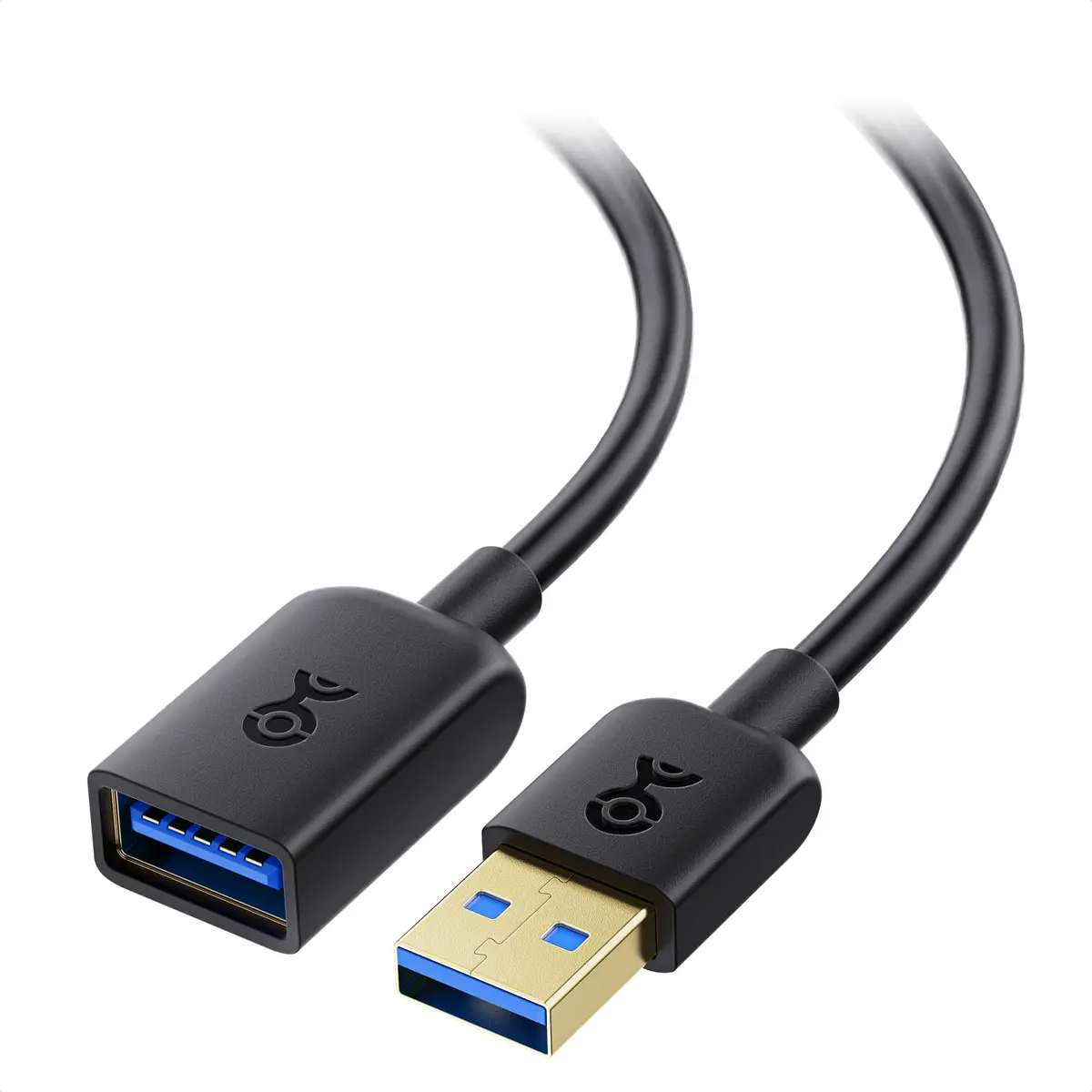 Cable Matters USB 3.0 Extension Cable 6ft Black | SuperSpeed Data & Durable Design - main product image