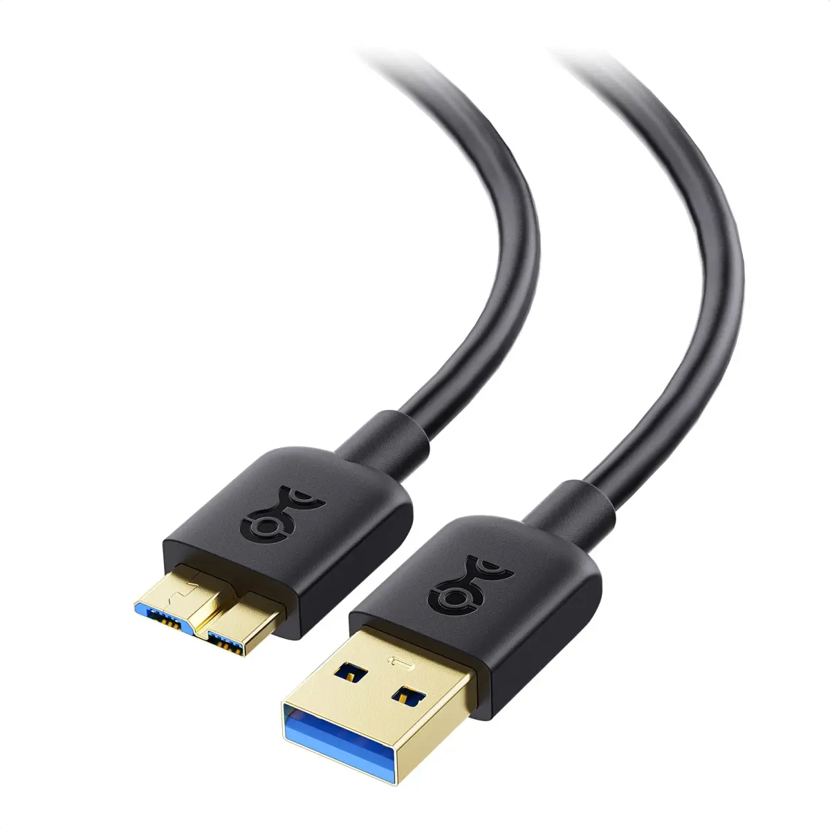 Cable Matters Micro USB 3.0 Cable 1m (3ft) Black | SuperSpeed 5Gbps Data Transfer - main product image