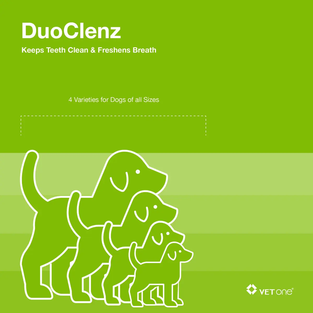 Vet One DuoClenz Rawhide Dental Chews for Small Dogs 30 Count | Enzymatic Oral Care & Fresh Breath - view 6