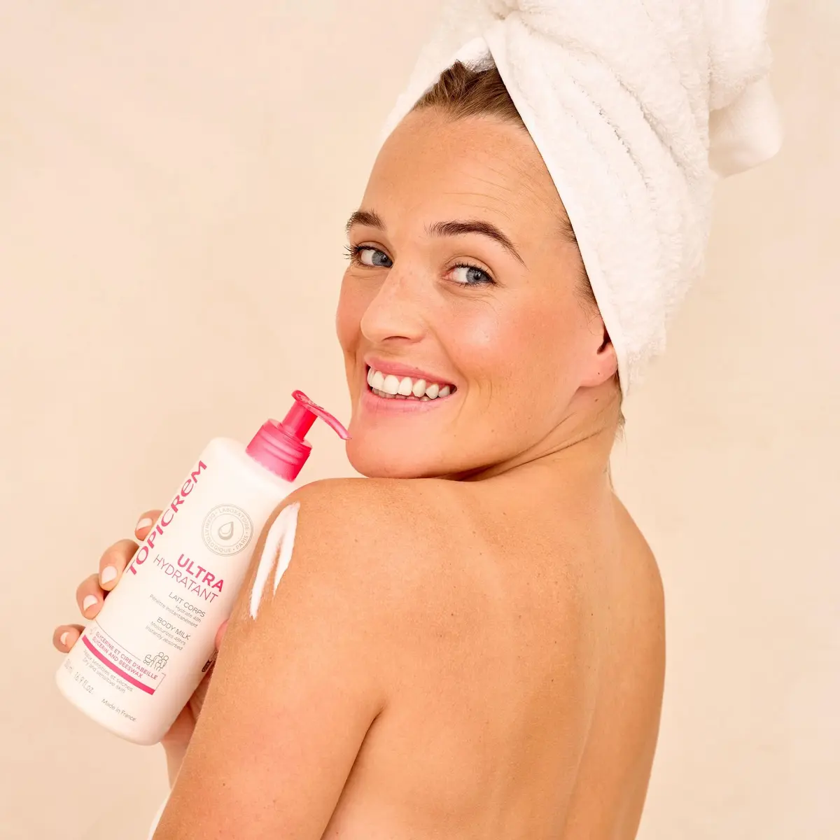 Topicrem Ultra-Moisturizing Body Milk 1000ml (34 Fl Oz) | 24-Hour Hydration for Dry, Sensitive Skin - view 5
