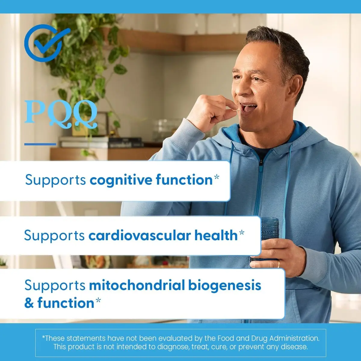 Doctor's Best PQQ Supplement 20 mg, Gluten Free, 30 Veg Caps | Supports Mitochondrial Function & Energy - view 6