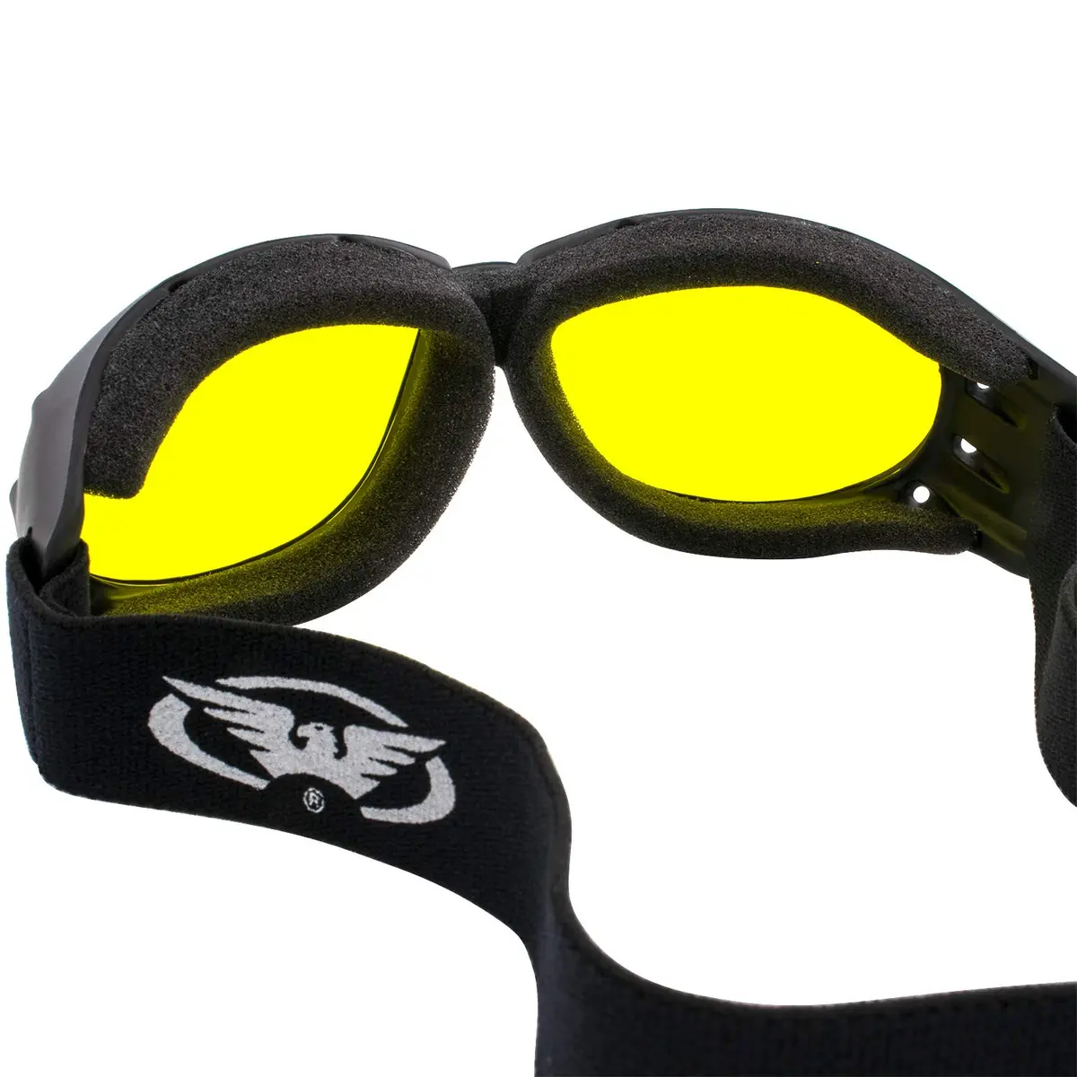 Global Vision Eliminator Dirt Bike Goggles with Yellow Lens & Micro-Fiber Pouch | UV Protection, Anti-Fog - view 5