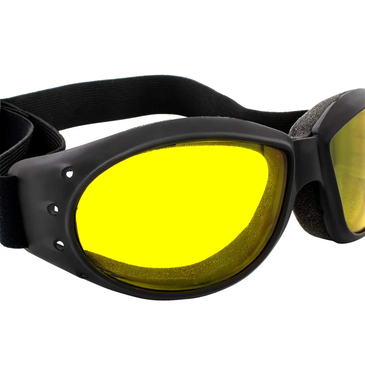 Global Vision Eliminator Dirt Bike Goggles with Yellow Lens & Micro-Fiber Pouch | UV Protection, Anti-Fog - view 6