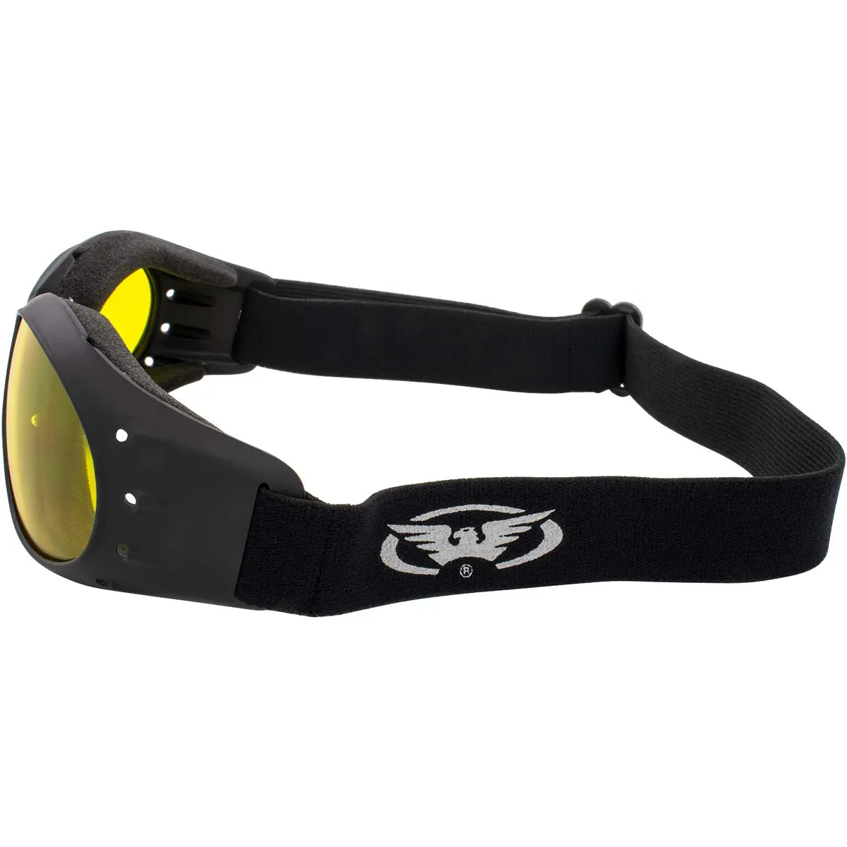 Global Vision Eliminator Dirt Bike Goggles with Yellow Lens & Micro-Fiber Pouch | UV Protection, Anti-Fog - view 3