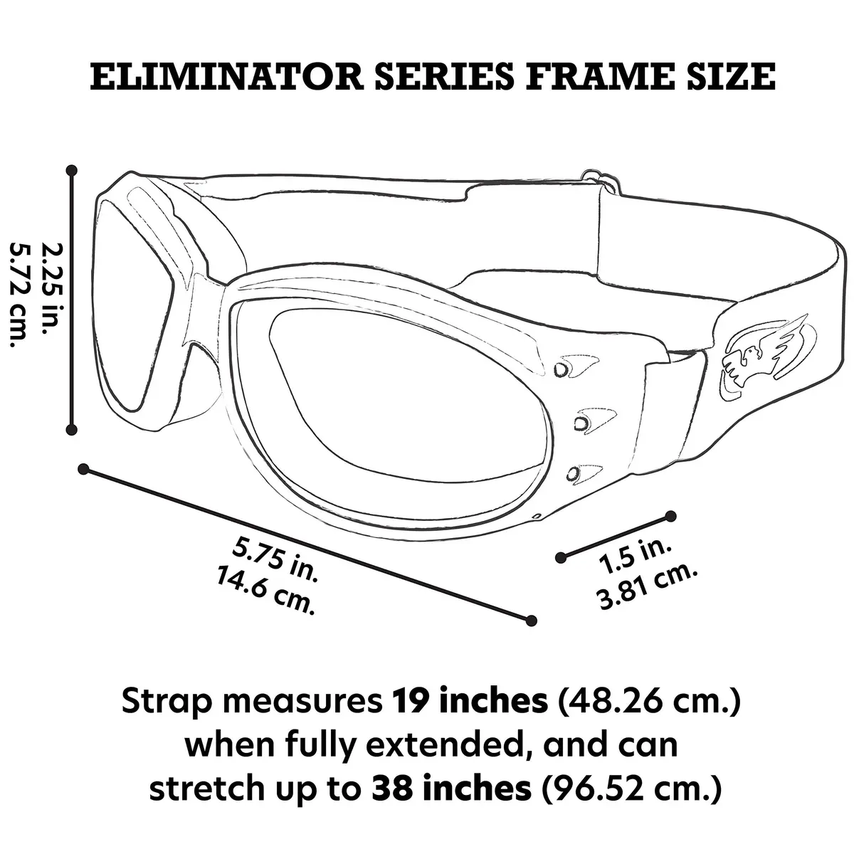 Global Vision Eliminator Goggles with Micro-Fiber Pouch | UV400 Scratch-Resistant Safety Goggles - view 7