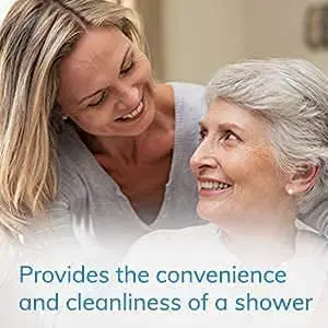 No-Rinse Bathing Wipes (5 Packs of 8) | Moisturizing, Hypoallergenic, Rinse-Free for Adults & Elderly - view 6