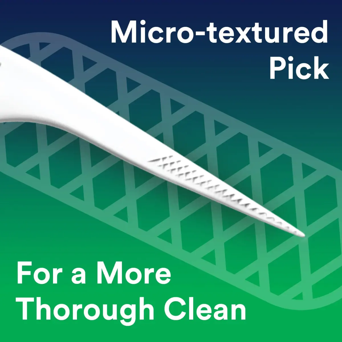 DenTek Advanced Clean Floss Picks, Mint, 900 Picks (150 Count Pack of 6) | Triple Clean Design for Plaque Removal - view 6