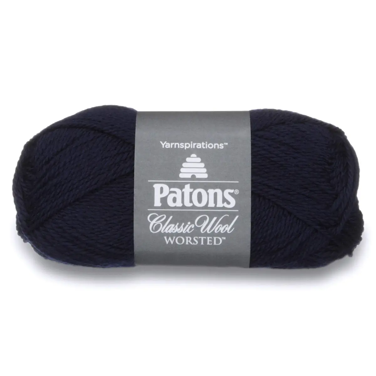 Patons Classic Wool Yarn Navy 100g (3.5 oz) | 100% Wool for Heirloom Projects - main product image