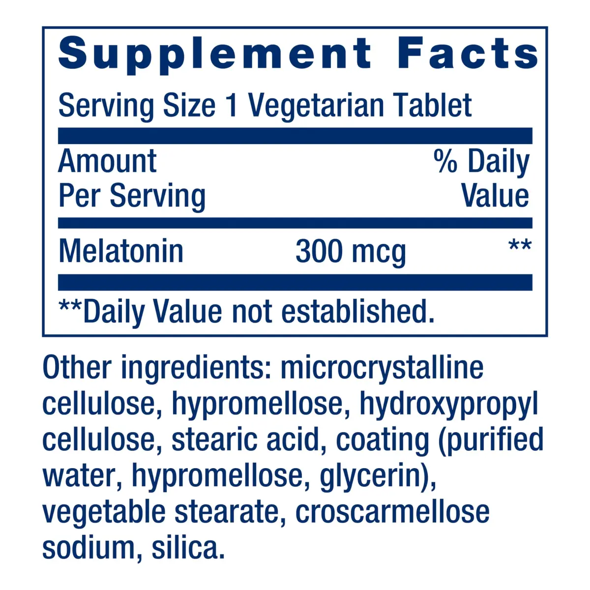Life Extension Melatonin 6 Hour Timed Release 300 mcg Tablets | Gluten-Free, Non-GMO, Vegetarian, 100 Count - view 3