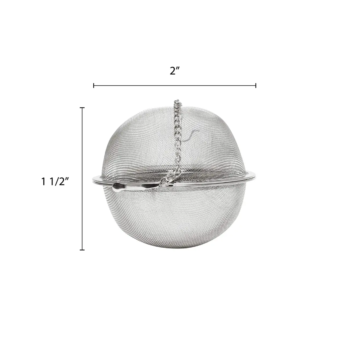 Thunder Group Stainless Steel Tea Ball Infuser 5cm (2") | Brew Loose Leaf Tea Perfectly - view 2