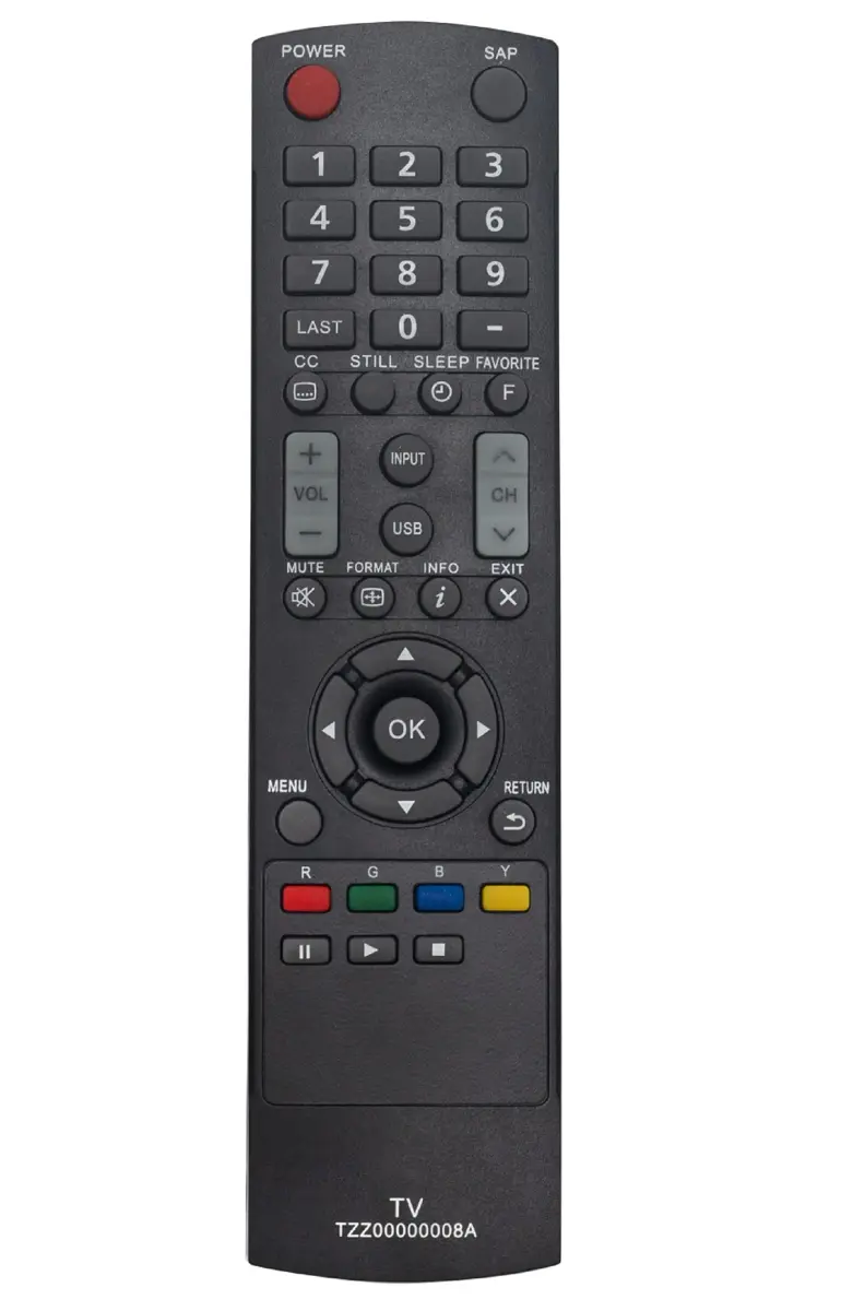 Beyution Universal Remote Control for Panasonic LCD TV | Infrared, No Setup Required, 10m Range - main product image