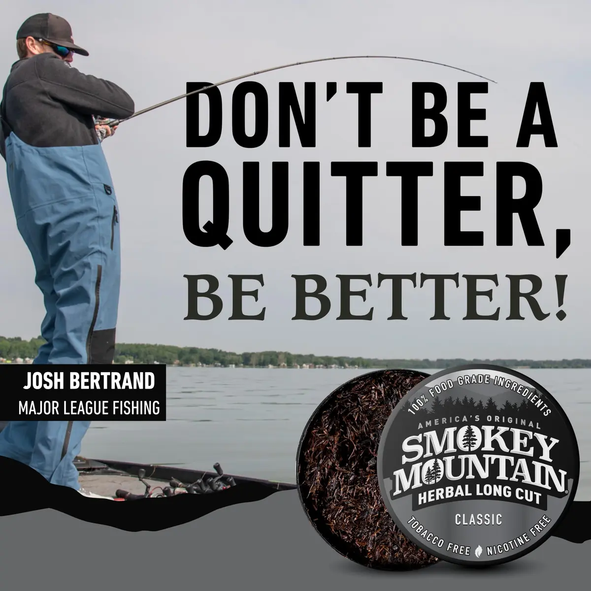 Smokey Mountain Herbal Long Cut Classic, 5 Can Box | Tobacco-Free, Nicotine-Free Herbal Snuff - view 5