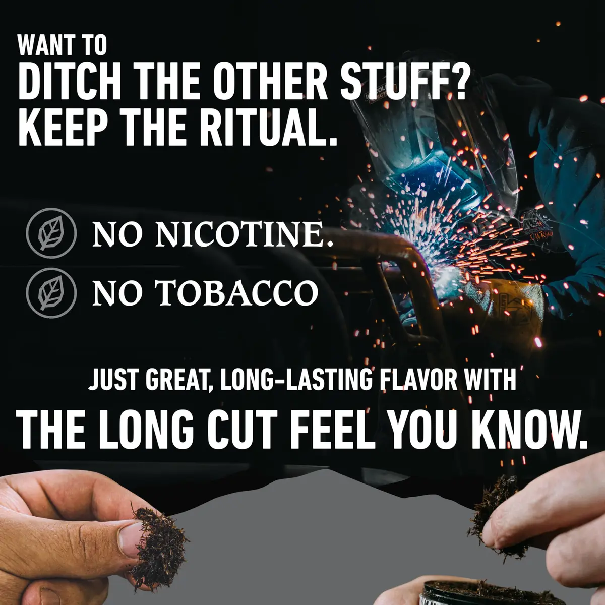 Smokey Mountain Herbal Long Cut Classic, 5 Can Box | Tobacco-Free, Nicotine-Free Herbal Snuff - view 6