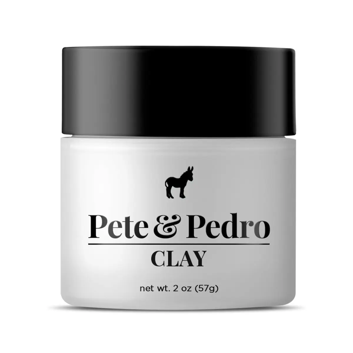 Pete & Pedro Hair Styling Clay 2 oz | Medium Hold, Low Shine, Matte Finish for Men - main product image