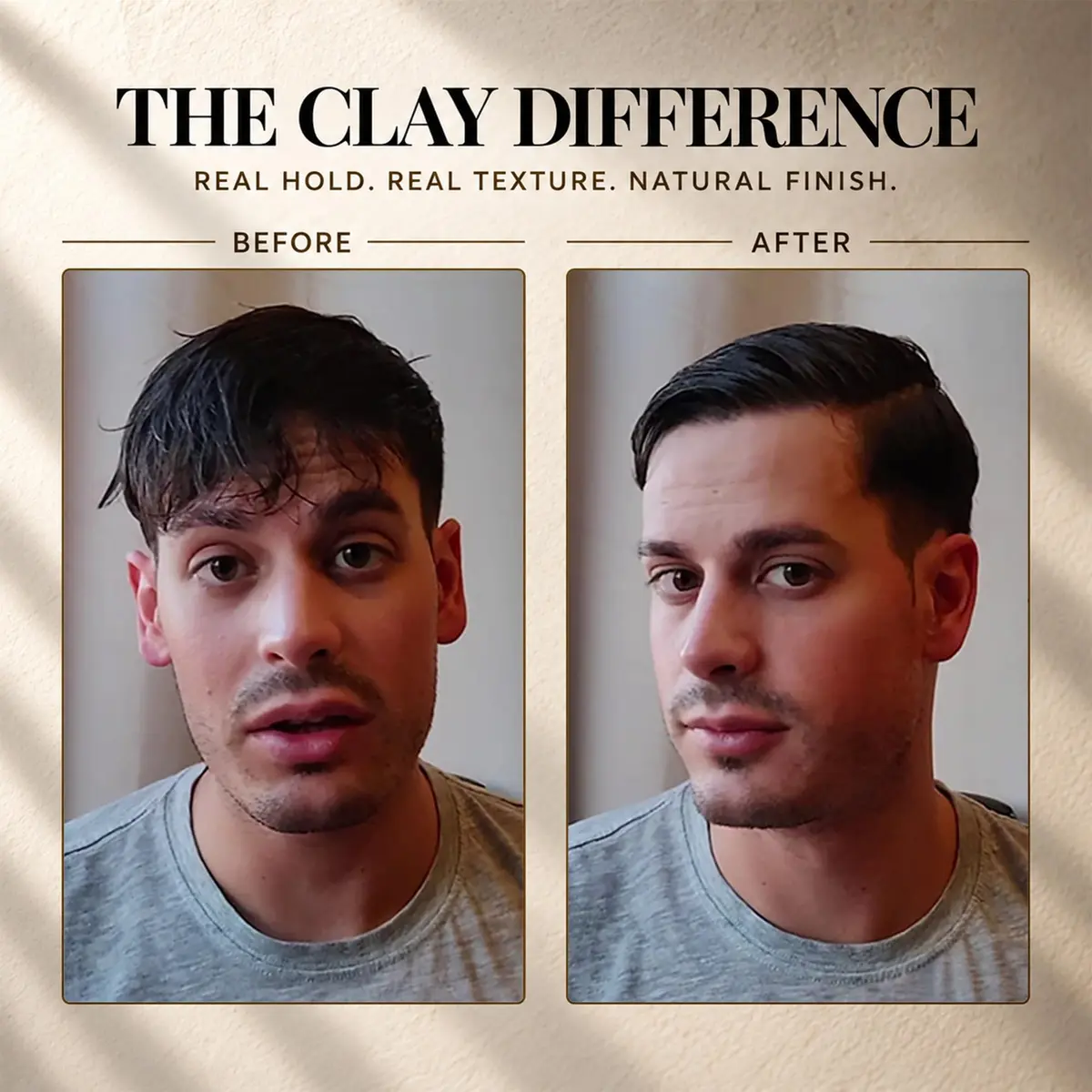 Pete & Pedro Hair Styling Clay 2 oz | Medium Hold, Low Shine, Matte Finish for Men - view 7