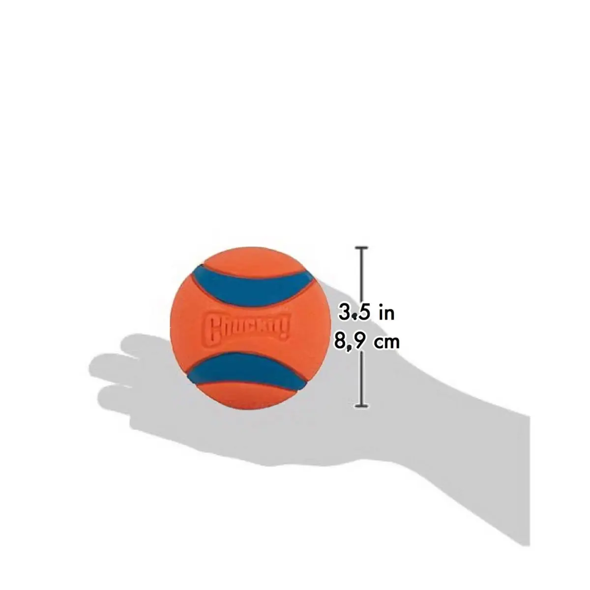 Chuckit! Ultra Ball Dog Toy XL 3.5-in (8.9cm) — Durable Rubber, High Bounce, Floats - view 3