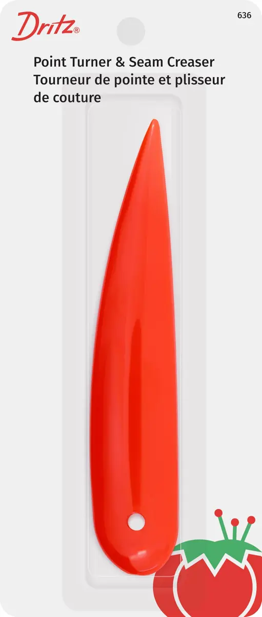 Dritz Point Turner & Seam Creaser 5" | Durable Bamboo Fabric Guide (70-120 chars) - main product image