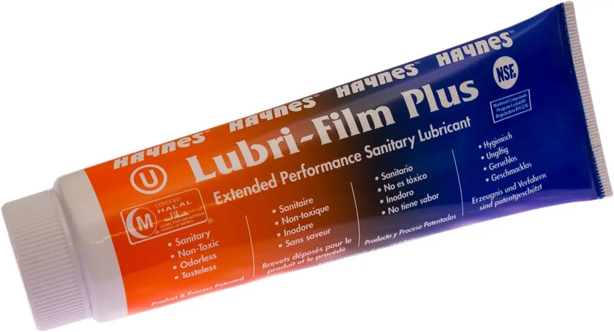 capps manufacturing Haynes 80S Lubri-Film Plus, 4 oz. Tube | Heavy-Duty Sanitary Lubricant for Food Industry - main product image