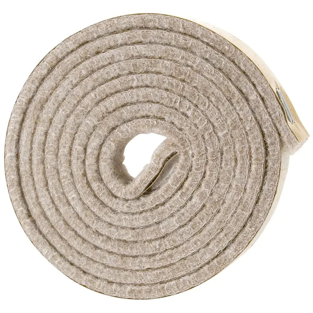 SOFTTOUCH Heavy Duty Felt Strip Roll 1.27cm x 152.4cm (1/2" x 60") | Protects Floors & Furniture - main product image