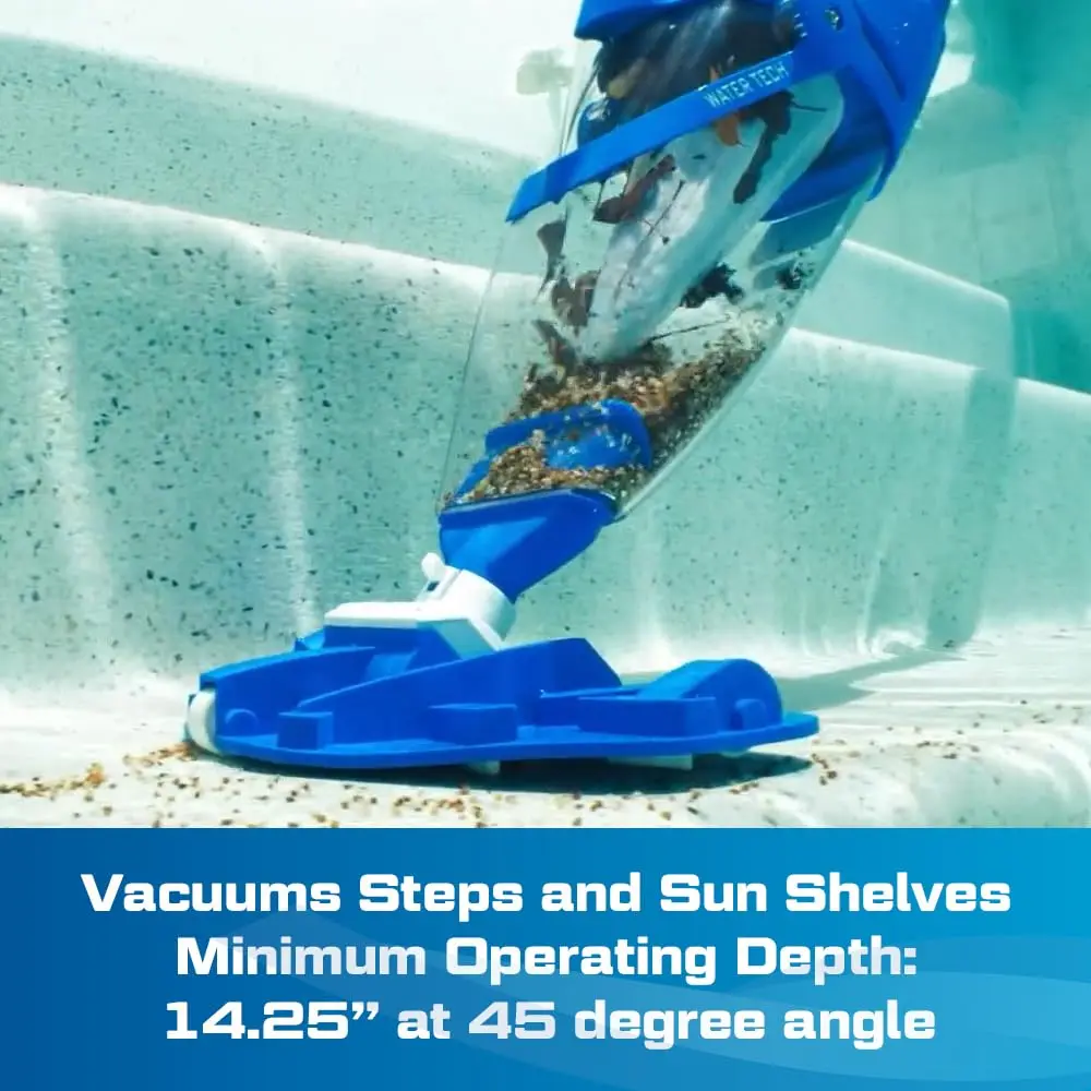 POOL BLASTER Centennial Cordless Pool Vacuum for Above Ground Pool w/Pole | Battery-Powered, Handheld, XL Debris Chamber - view 3