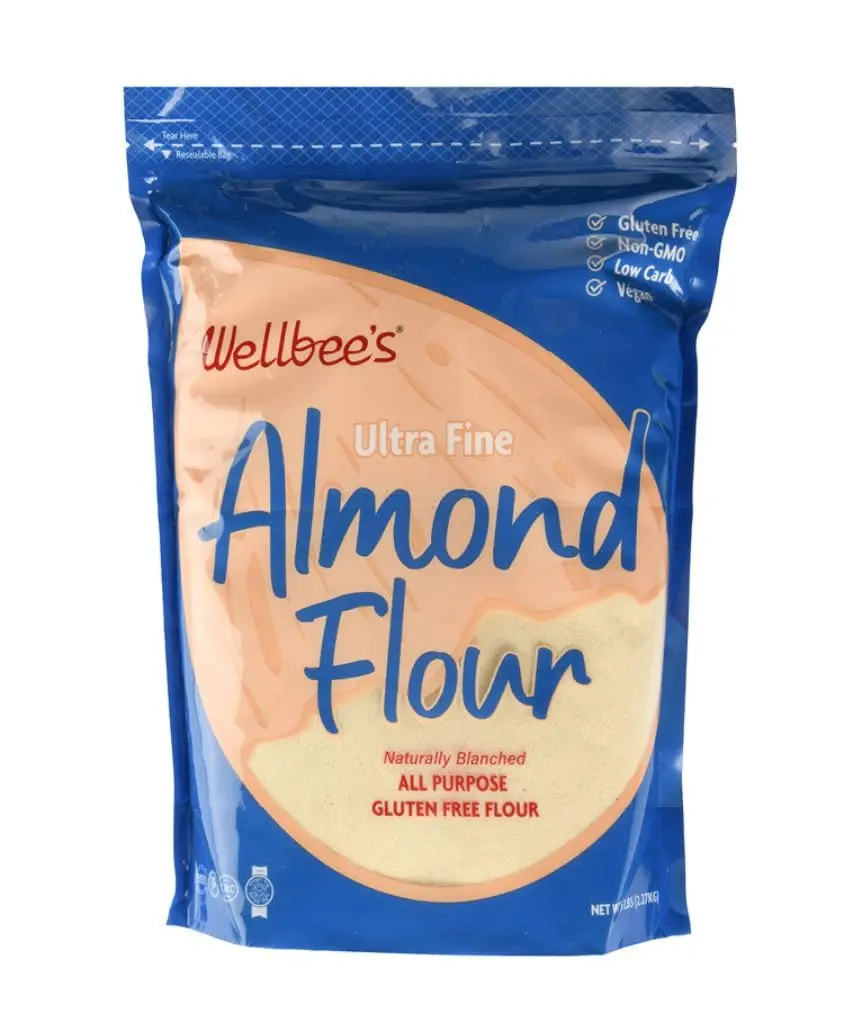 Wellbee's Almond Flour, Extra Fine, Gluten Free, Blanched, Low Carb, All Purpose, 5 lbs | Certified Kosher & Gluten Free - main product image