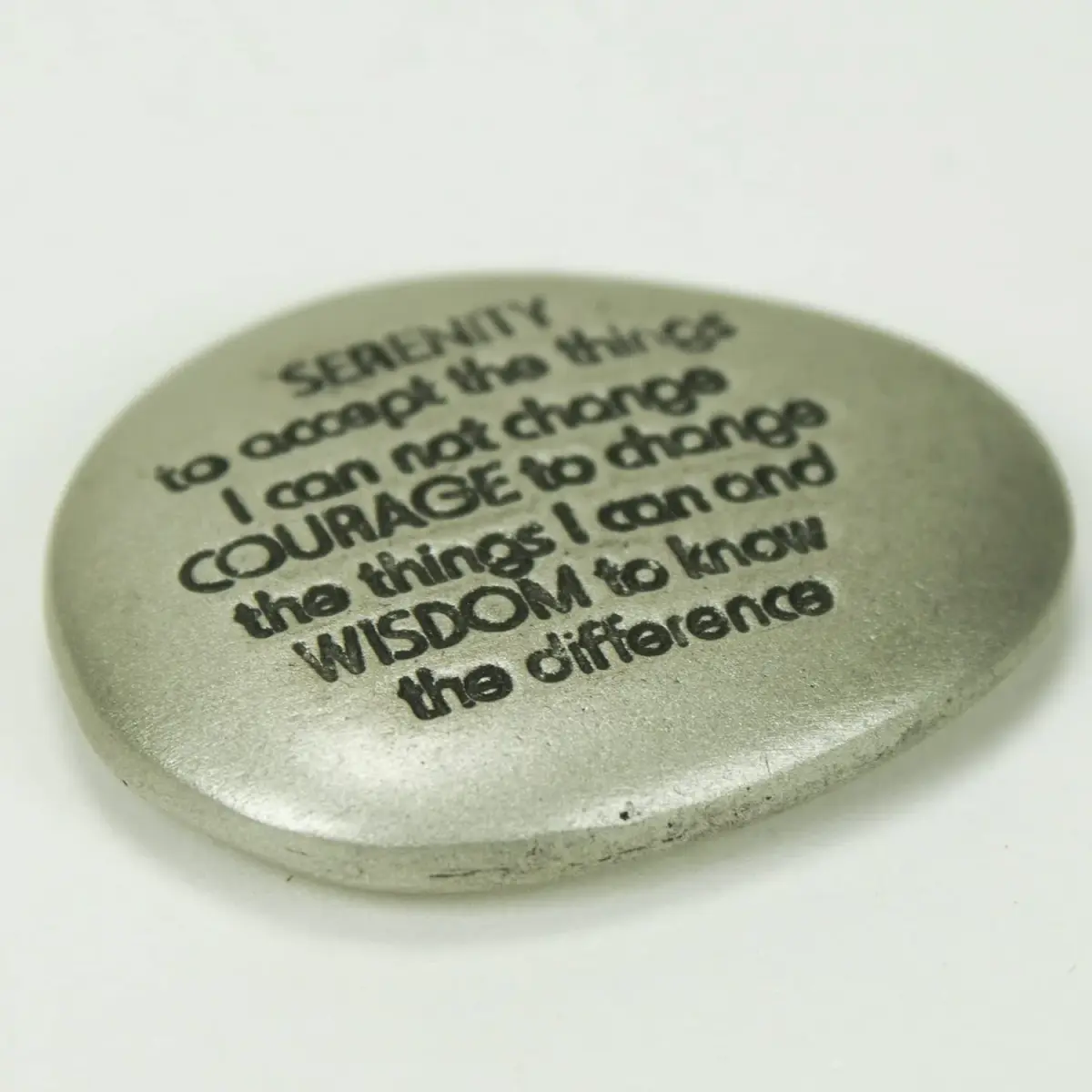 Cathedral Art Serenity Prayer Soothing Stone 3.81cm (1.5-inch) | Engraved Rock with Inspirational Words - view 2