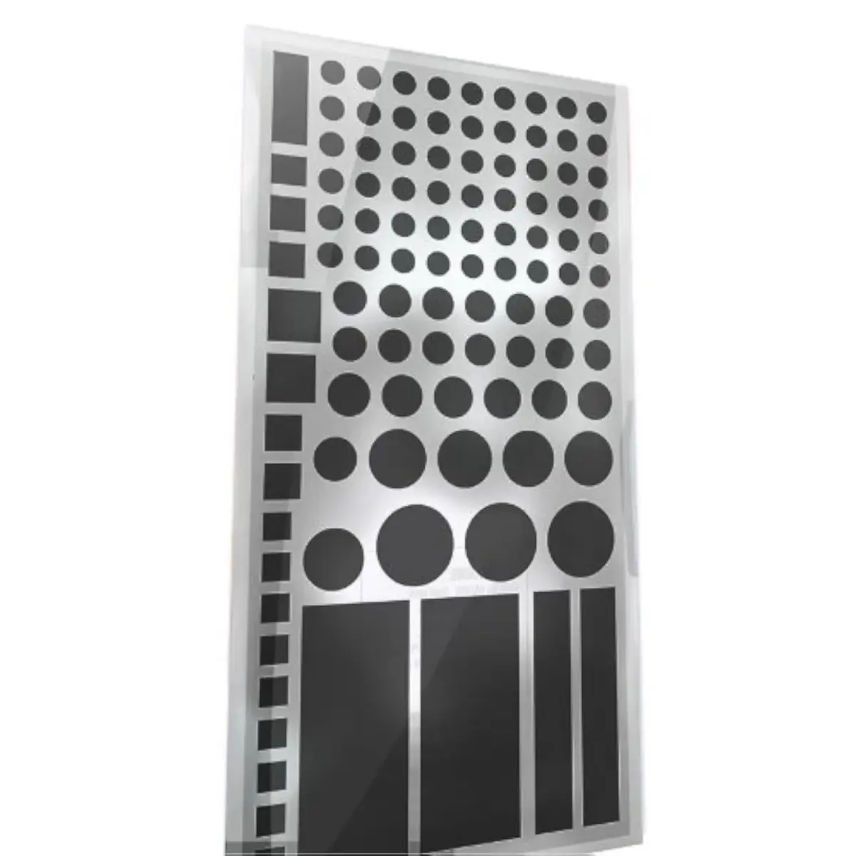 LIGHT DIMS Original Strength LED Light Dimming Shapes 50-80% Black (1 Sheet) - main product image