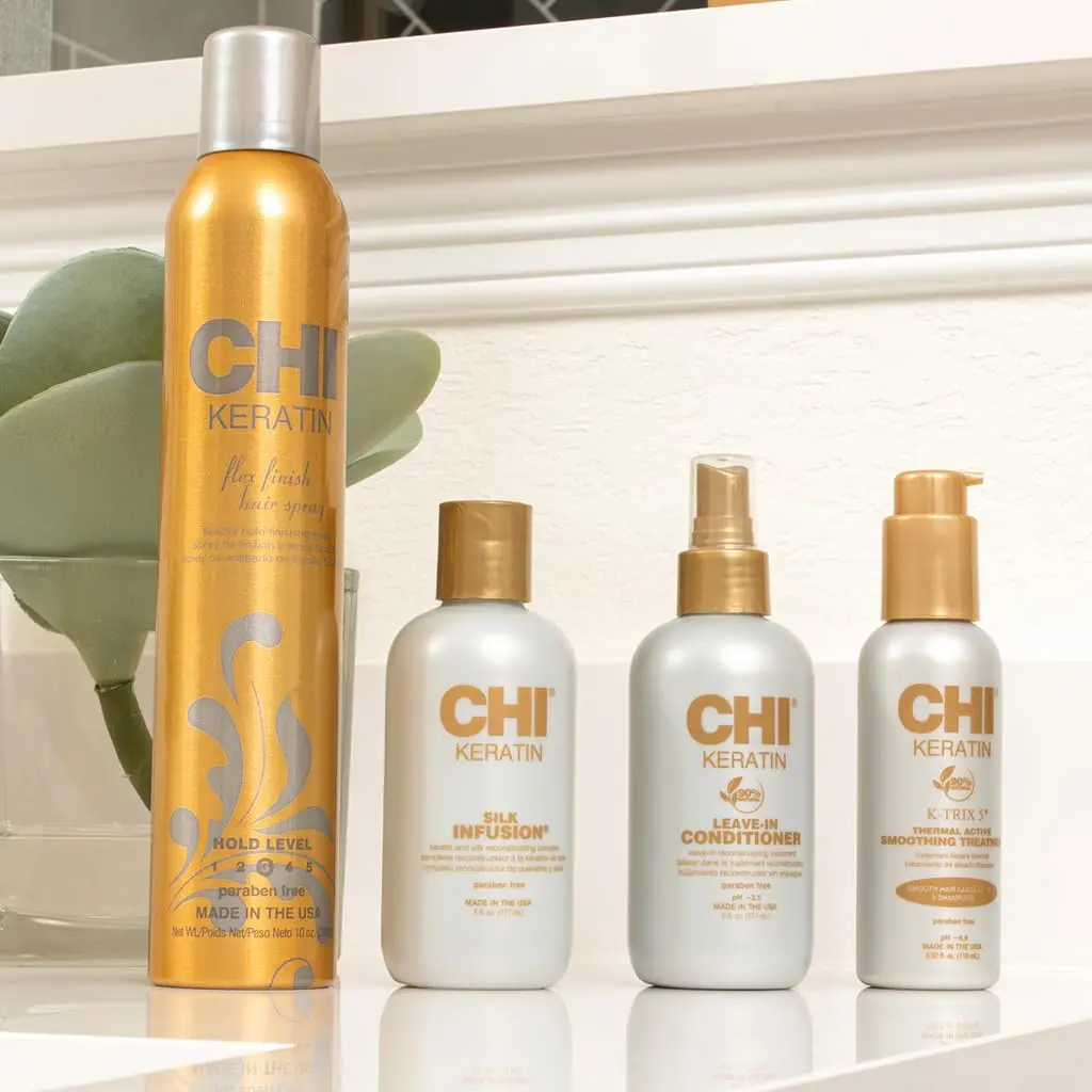 CHI Keratin Reconstructing Conditioner 12 Oz | Restores Moisture & Strengthens Hair - view 4