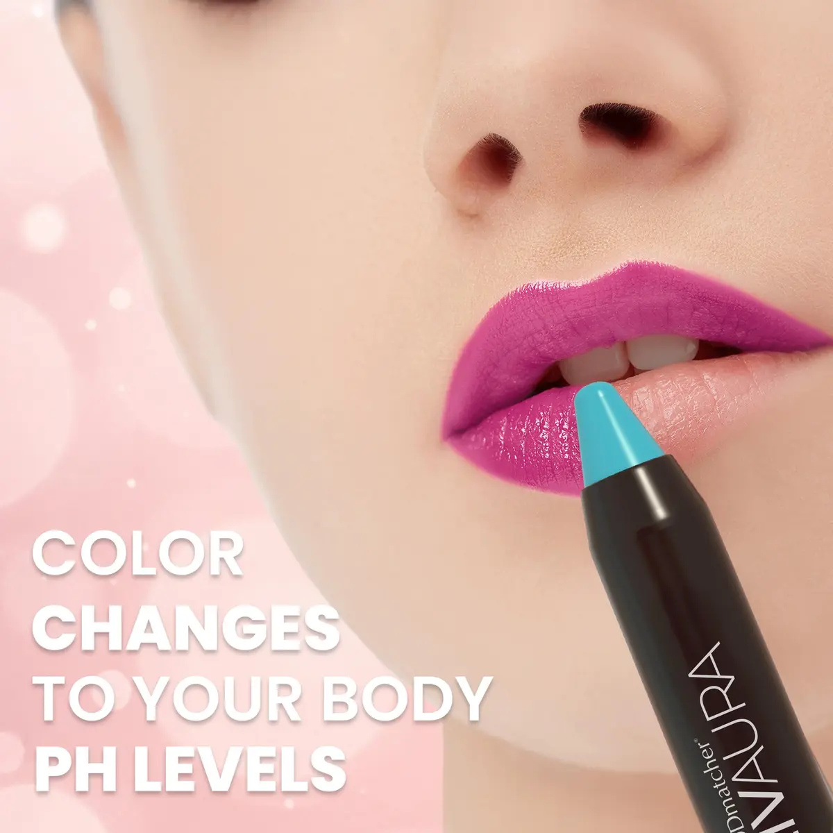 MOODmatcher Twist Stick Lipstick 1 Oz | Color-Change, 12 Hr Wear, Waterproof, Aloe & Vitamin E - view 2