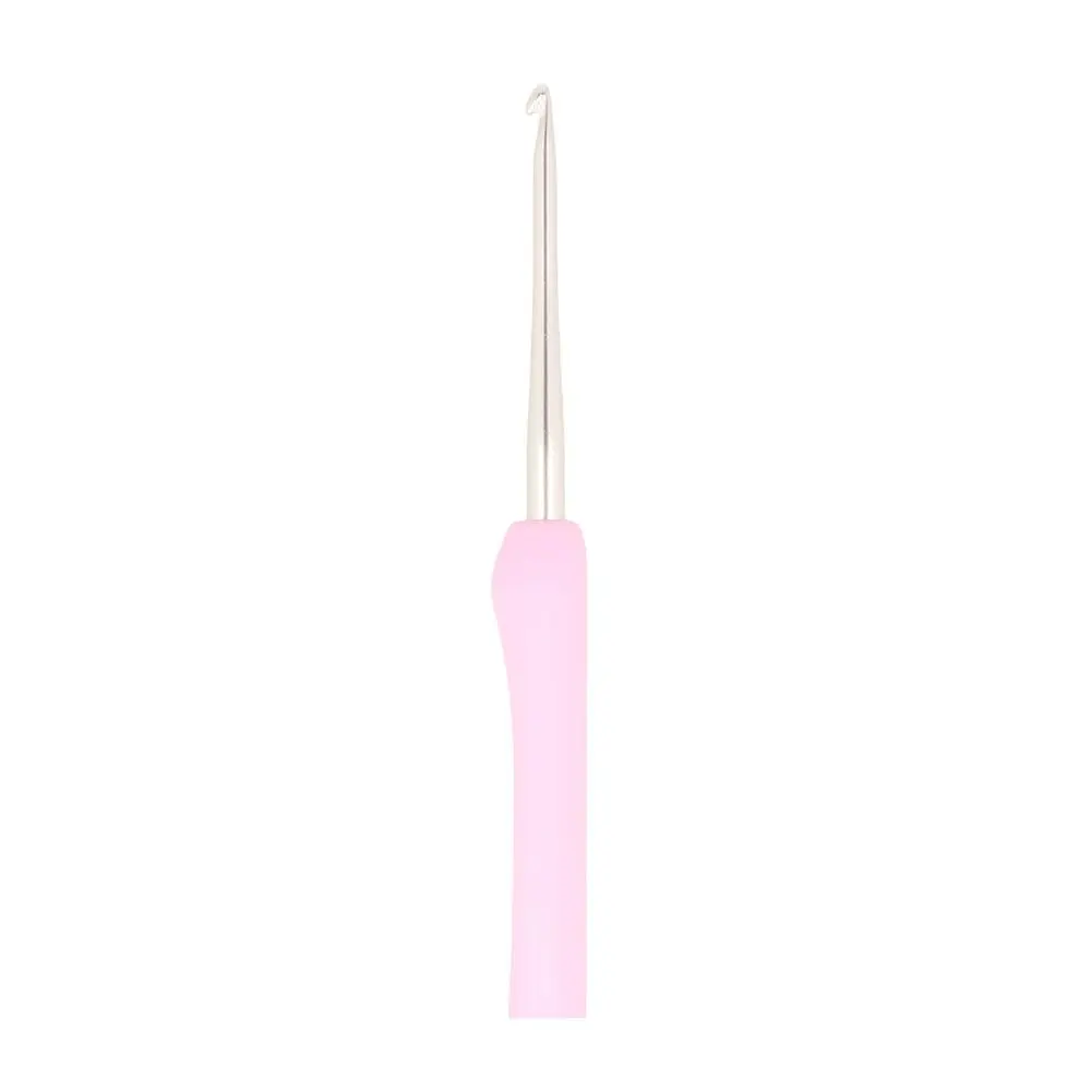 Tulip Company TER-004E Tulip Etimo Rose crochet hook 3/2.2mm | Silicone ergonomic handle for crochet in India - view 3