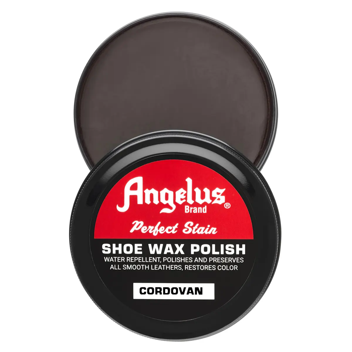 Angelus Shoe Wax Polish 3oz | Deep Leather Shine & Water-Repellent Protection - main product image