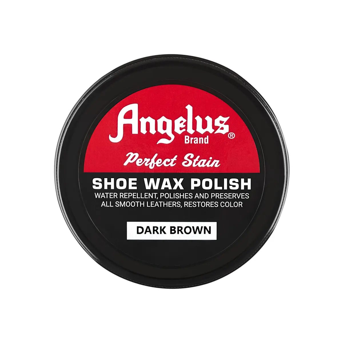 Angelus Shoe Wax Polish 3oz (Dark Brown) | Water-Repellent Leather Care for Boots & Saddles - view 3