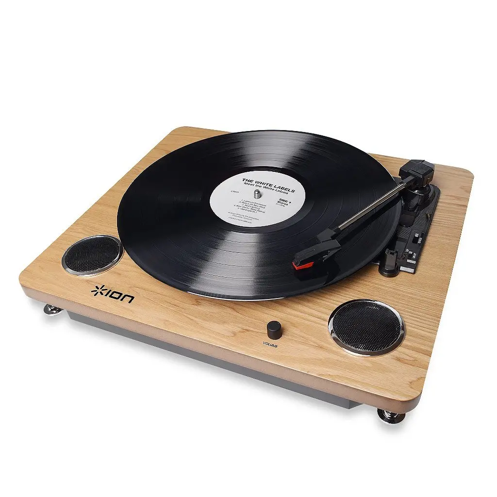 ION Archive LP Turntable with Built-In Speakers & Digital Conversion | 33/45/78 RPM, Diamond Stylus - main product image