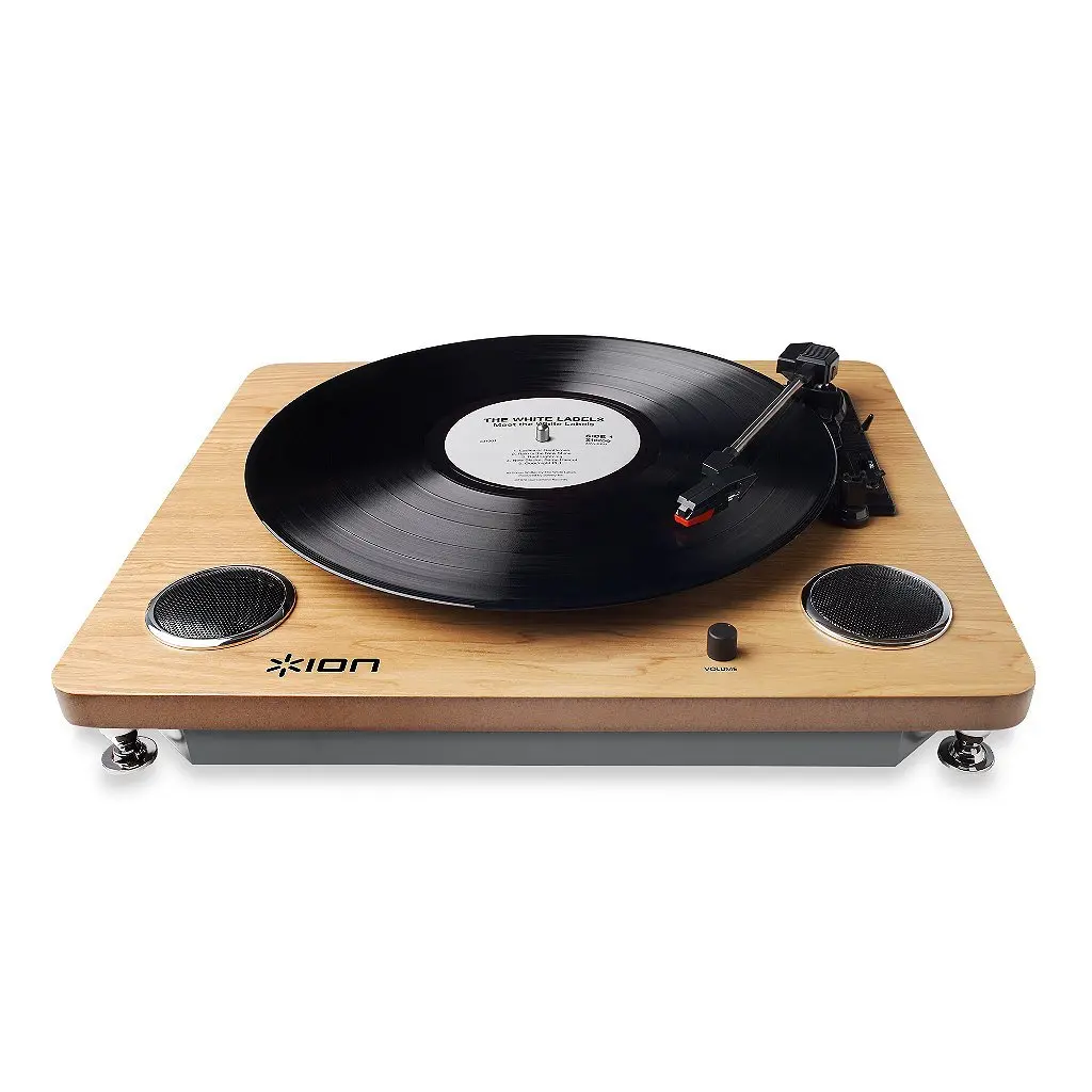 ION Archive LP Turntable with Built-In Speakers & Digital Conversion | 33/45/78 RPM, Diamond Stylus - view 2