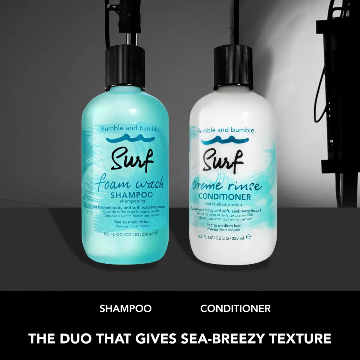 Bumble and bumble. Surf Foam Wash Texturizing Shampoo | Adds Lightweight Seabreezy Texture and Volume | For Fine to Medium Wavy, Straight, 8.5 Fl Oz - view 7