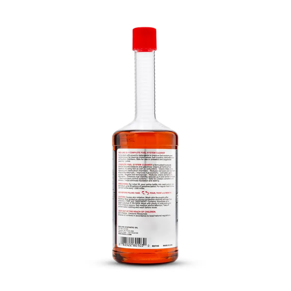 Red Line SI-1 Complete Fuel System Cleaner 15 Fl Oz (6 Pack) | Cleans Injectors, Carburetors, Valves & Combustion Chambers - view 8