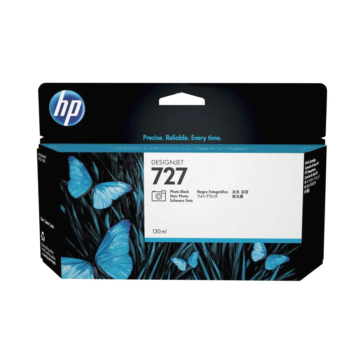 HP 727 Dye-Based Photo Black Ink Cartridge | Original Ink for HP Printers (130 ml) - main product image