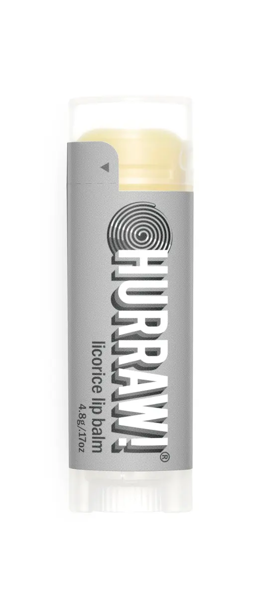 Hurraw! Licorice Lip Balm 4.8g | Organic, Vegan & Cruelty-Free - main product image