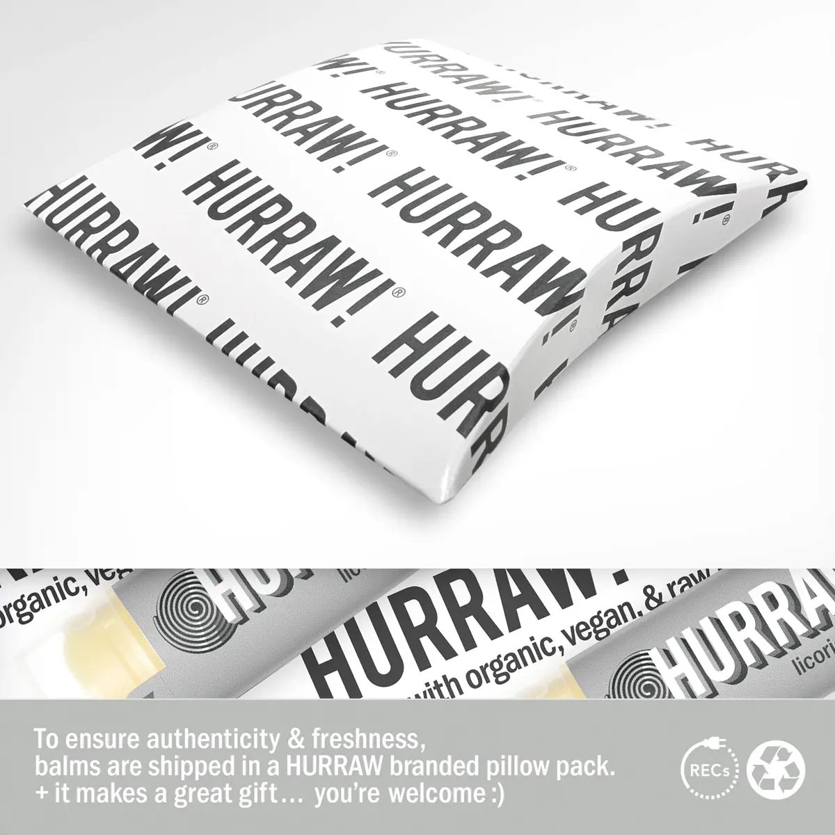 Hurraw! Licorice Lip Balm 4.8g | Organic, Vegan & Cruelty-Free - view 4