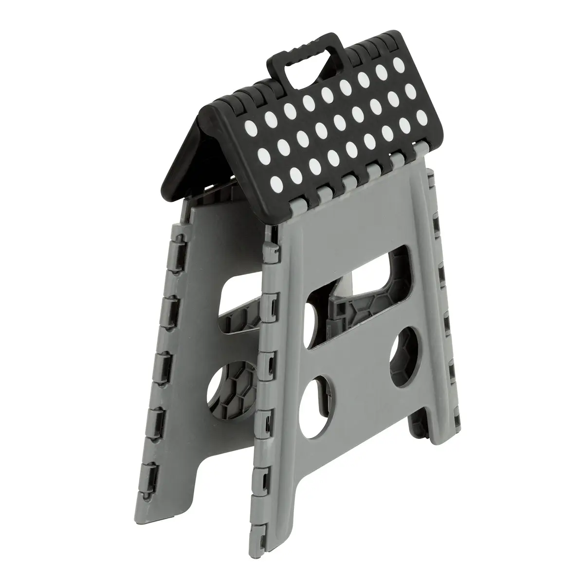 Honey-Can-Do Folding Step Stool with Anti-Slip Surface, 12.8-Inch Height, 300 lbs Capacity | Compact & Portable for Home Use - view 4