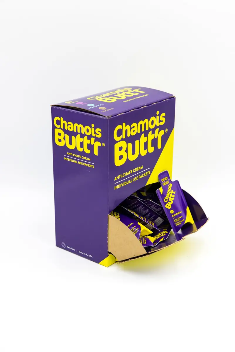 Chamois Butt'r Original 75 Packets | Non-Greasy Skin Lubricant for Athletes - view 2
