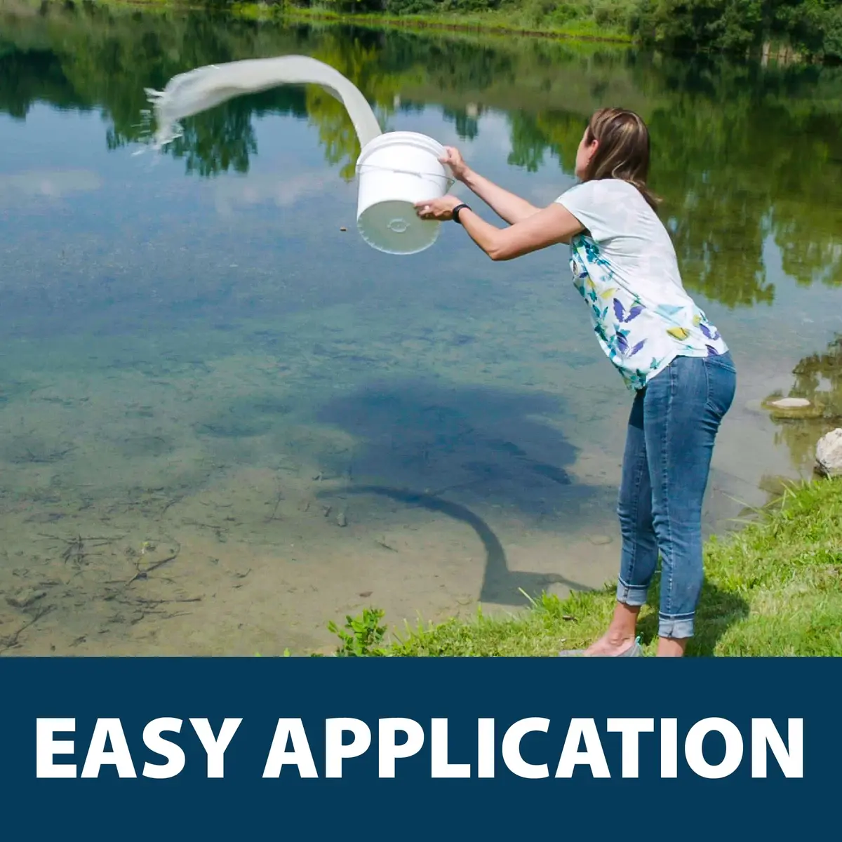 Airmax EcoBoost PRx Natural Pond Water Clarifier 30 lb | Binds Phosphates & Clears Water - view 5