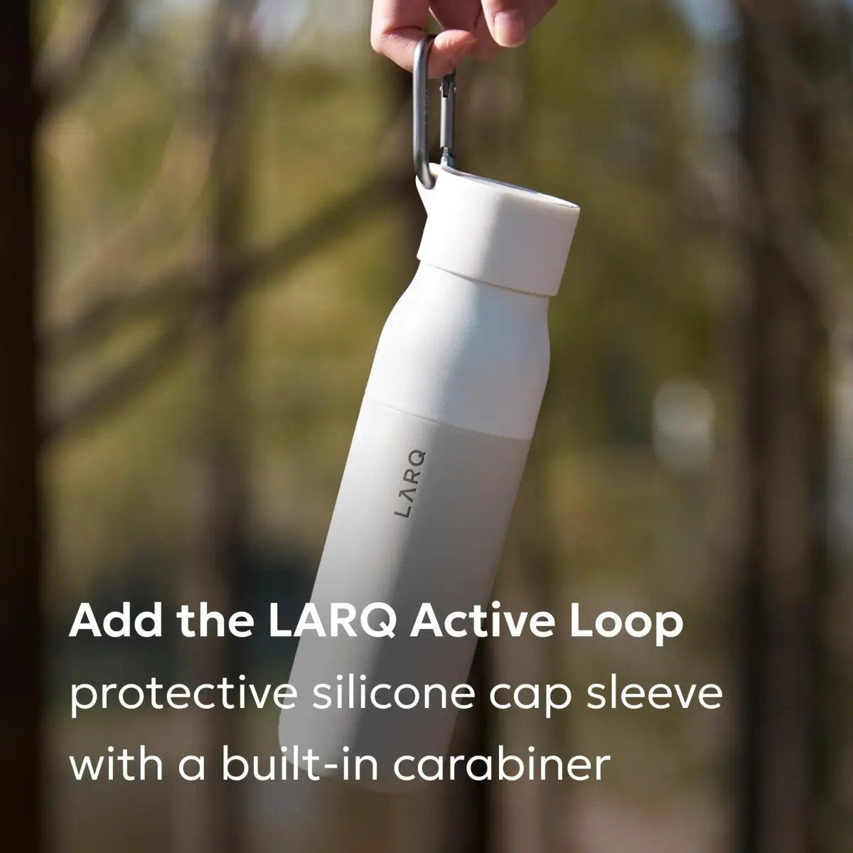 LARQ Twist Top Insulated Stainless Steel Water Bottle 500ml (17 fl oz) | Keeps Cold 24 Hrs, Hot 12 Hrs - view 8