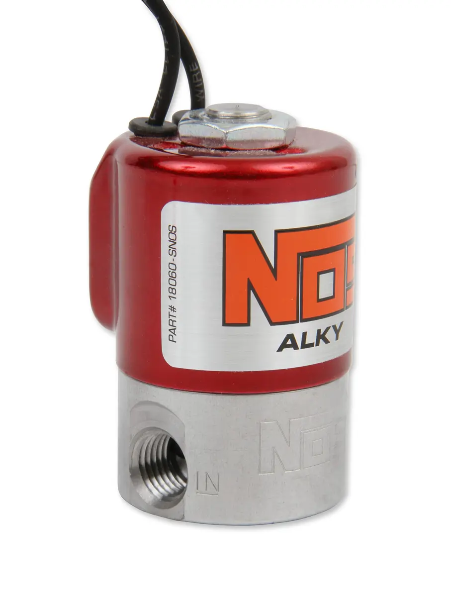 NOS 18060NOS Nitro/Alky Fuel Solenoid - Black | Steady Metered Flow for Performance - view 5
