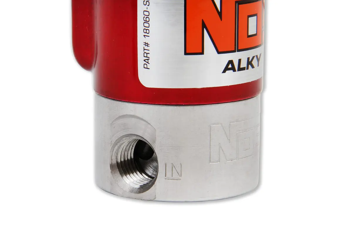 NOS 18060NOS Nitro/Alky Fuel Solenoid - Black | Steady Metered Flow for Performance - view 8