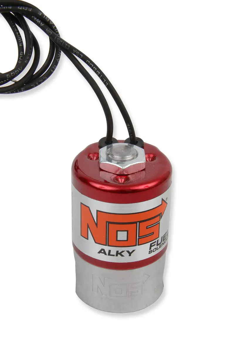 NOS 18060NOS Nitro/Alky Fuel Solenoid - Black | Steady Metered Flow for Performance - view 3