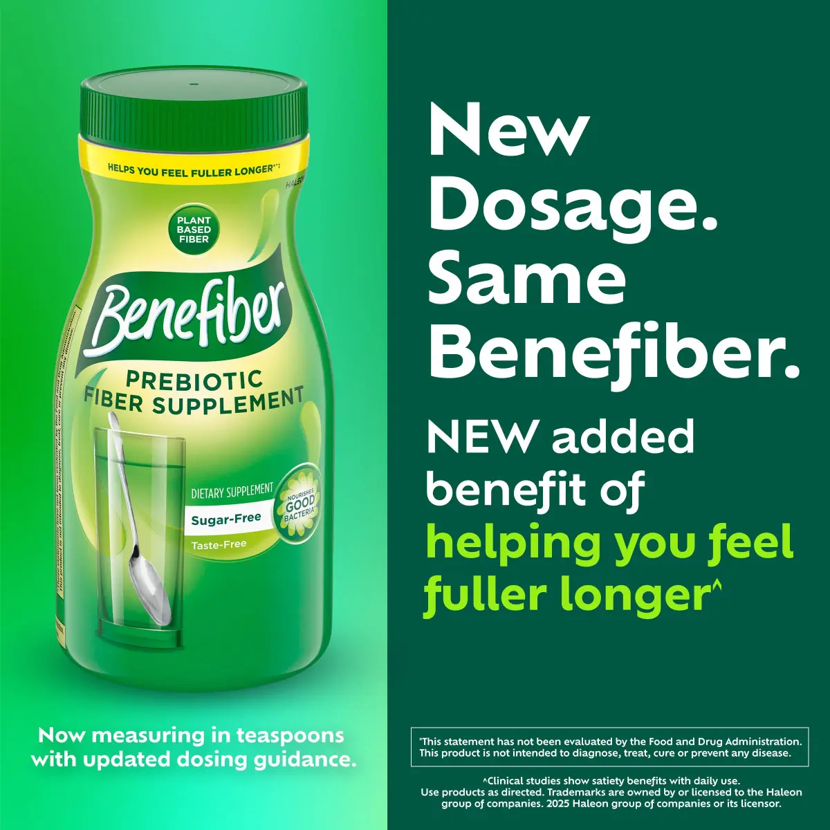 Benefiber Daily Prebiotic Fiber Supplement Powder 500g (17.6 oz) | Supports Digestive Health & Fullness - view 8